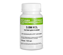 Раствор 3.0M KCL для хранения pH электродов