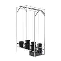 The AlfaPlants modular system for cultivating tall-stemmed plants.